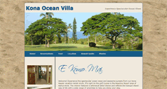 Desktop Screenshot of konaoceanvilla.com