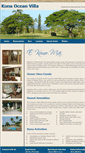 Mobile Screenshot of konaoceanvilla.com